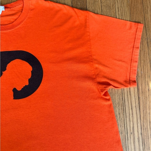Flyers Logo Bold Orange Graphic Tee - Picture 4 of 7